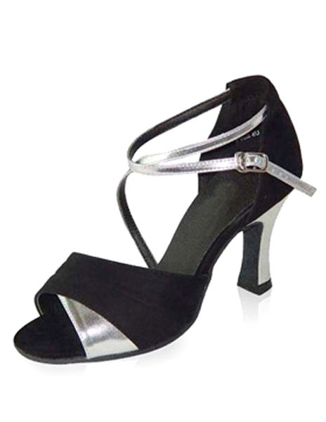 navy ballroom shoes